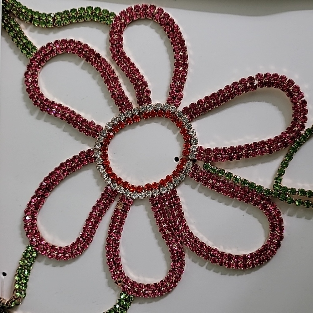 ZARA Multicolor Floral Necklace - Picture 13 of 14